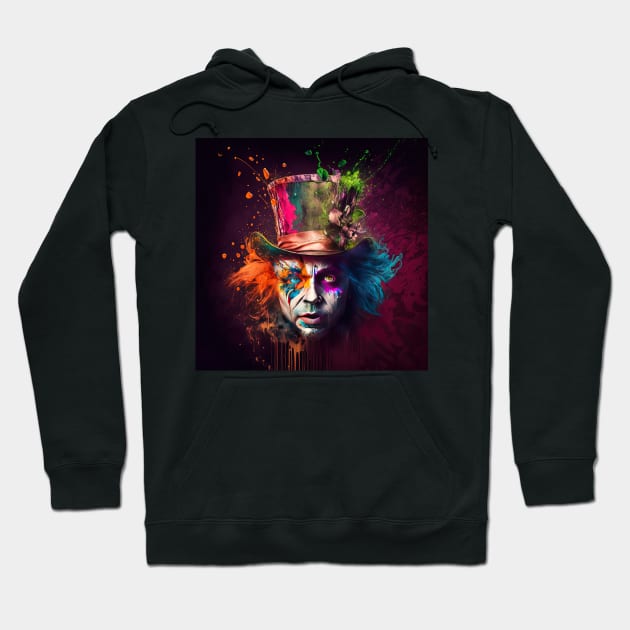 The Mad Hatter Hoodie by Neurotic